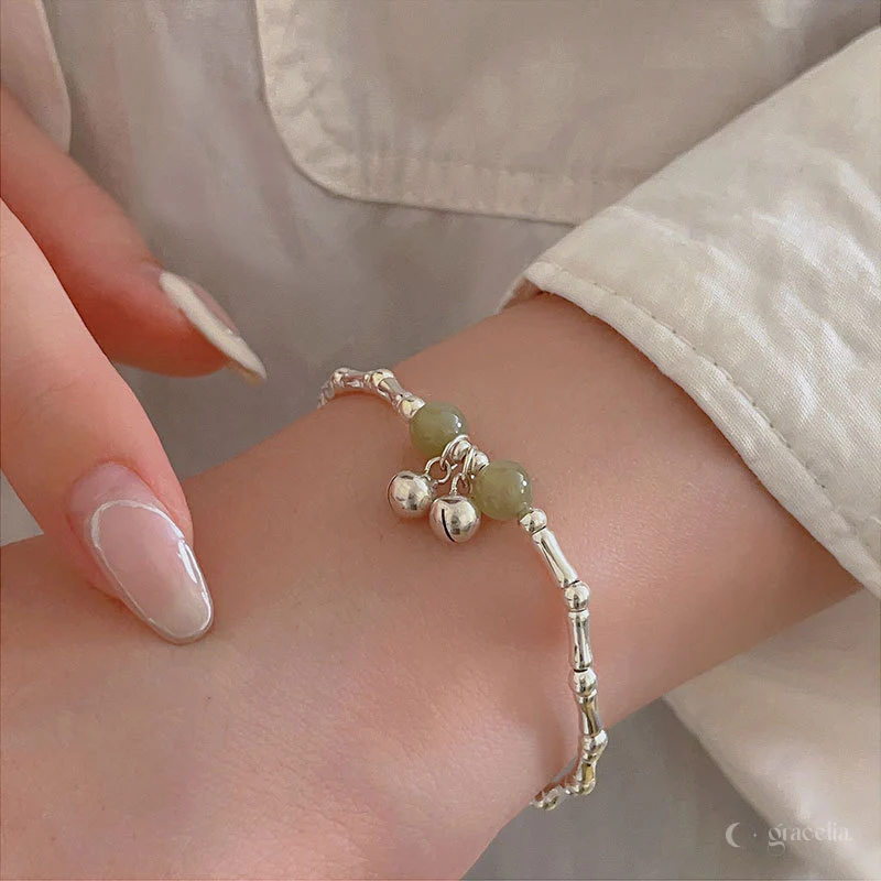 Will your Blooming Bamboo Zen Silver Bracelet withstand daily wear? Learn about its durability. - Second Image