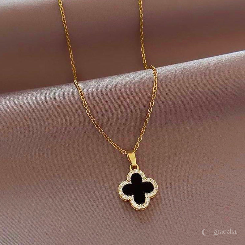 Gold Clover Necklace: The Grande Design for Elegant Statement Style (If applicable).
